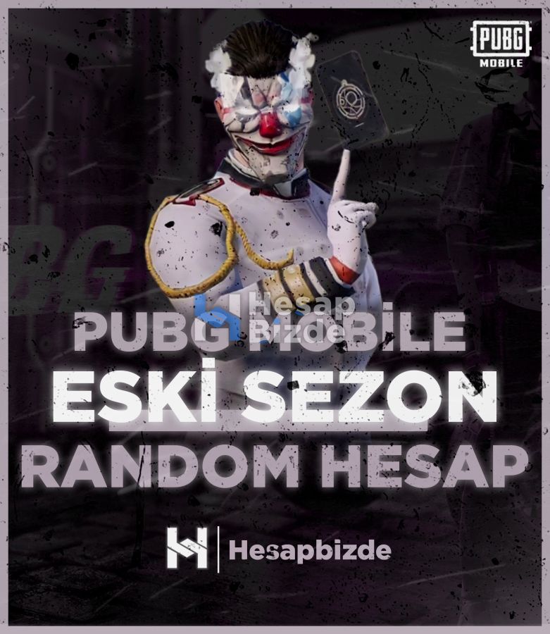 PUBGM ESKİ SEZON RANDOM HESAP