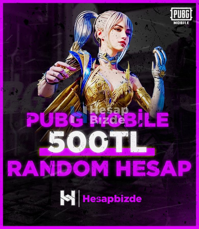 ÖZEL STOK - PUBGM 500 TL HESAP