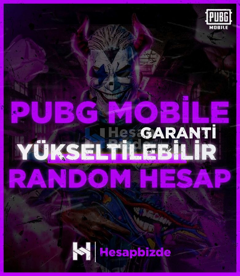 PUBGM Yükseltilebilir Silah Garantili Hesap