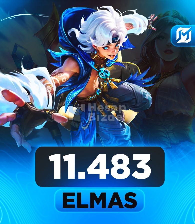 Mobile Legends 11.483 Elmas - ( TR Yükleme ) - ( Sürpriz Paket )