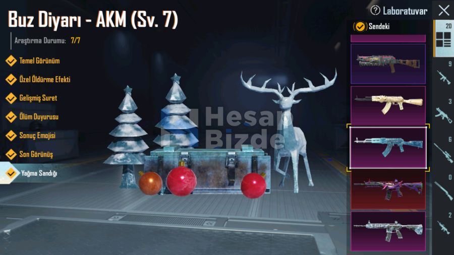 MASKARA MAX SEVİYE + BUZ AKM 7 + 75 DESTANSI SATILIK HESAP