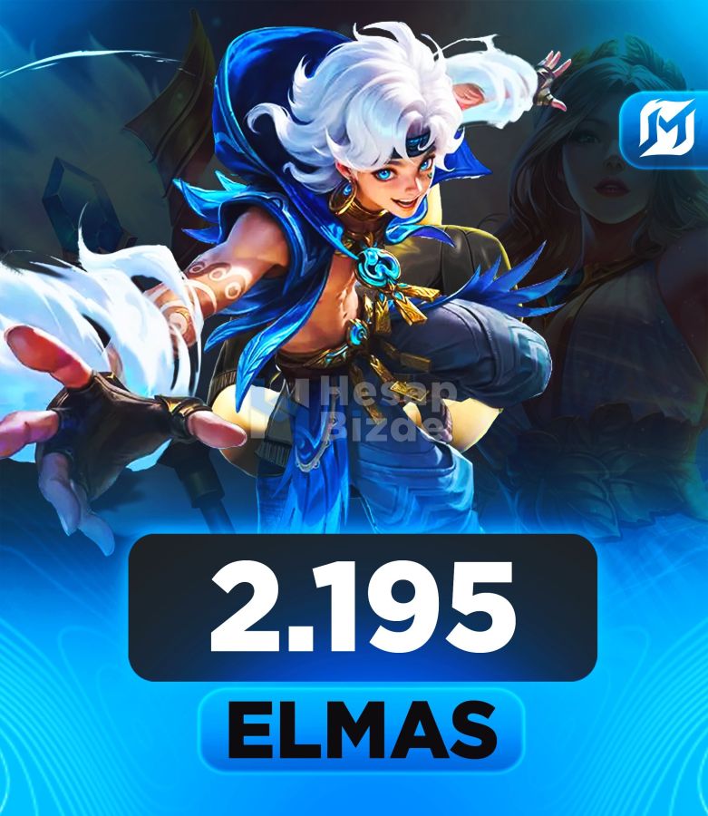Mobile Legends 2.195 Elmas - ( TR Yükleme ) - ( Sürpriz Paket )
